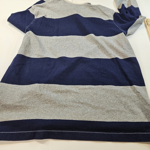 Polo Ralph Lauren Rugby Stripe Long Sleeve Men's Preppy Dress Shirt - Picture 7 of 9